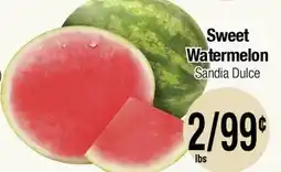 Big Saver Foods Sweet Watermelon offer