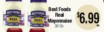 Big Saver Foods Best Foods Real Mayonnaise offer
