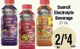 Big Saver Foods SueroX Electrolyte Beverage offer