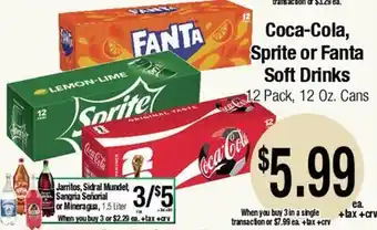 Big Saver Foods Coca-Cola, Sprite or Fanta Soft Drinks offer