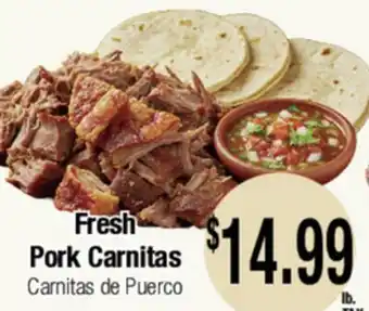 Big Saver Foods Fresh Pork Carnitas offer