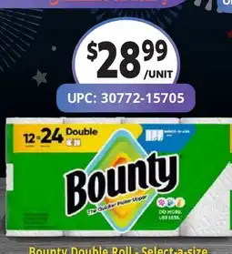 Restaurant Depot Bounty Double Roll - Select-a-size offer
