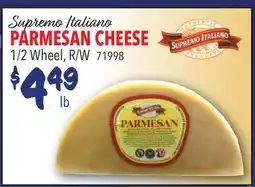 Restaurant Depot Supremo Italiano PARMESAN CHEESE offer