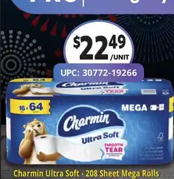 Restaurant Depot Charmin Ultra Soft - 208 Sheet Mega Rolls offer