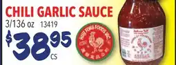 Restaurant Depot CHILI GARLIC SAUCE offer