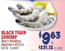 Restaurant Depot BLACK TIGER SHRIMP offer