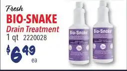 Restaurant Depot Fresh BIO-SNAKE Drain Treatment offer