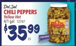 Restaurant Depot Del Sol CHILI PEPPERS Yellow Hot offer