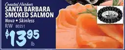 Restaurant Depot Coastal Harbor SANTA BARBARA SMOKED SALMON offer