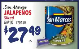 Restaurant Depot San Marcos JALAPEÑOS Sliced offer