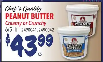 Restaurant Depot Chef's Quality PEANUT BUTTER offer