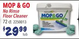 Restaurant Depot MOP & GO No Rinse Floor Cleaner offer