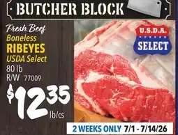 Restaurant Depot Fresh Beef Boneless RIBEYES offer