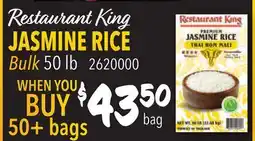 Restaurant Depot Restaurant King JASMINE RICE offer