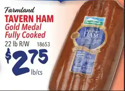 Restaurant Depot Farmland TAVERN HAM Gold Medal Fully Cooked offer