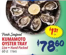 Restaurant Depot KUMAMOTO OYSTER TRAY offer