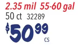 Restaurant Depot 2.35 mil 55-60 gal offer