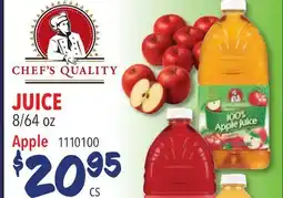 Restaurant Depot CHEF'S QUALITY JUICE offer