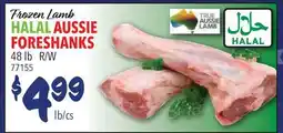 Restaurant Depot Frozen Lamb HALAL AUSSIE FORESHANKS offer