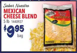 Restaurant Depot Sabor Nuestro MEXICAN CHEESE BLEND offer