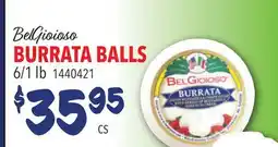 Restaurant Depot BellGioioso BURRATA BALLS offer