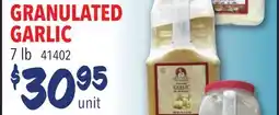 Restaurant Depot GRANULATED GARLIC offer