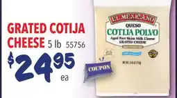 Restaurant Depot GRATED COTIJA CHEESE offer