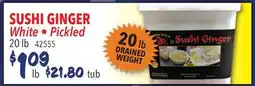 Restaurant Depot SUSHI GINGER offer
