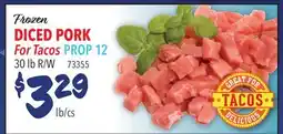 Restaurant Depot Frozen Diced Pork For Tacos offer
