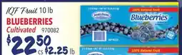 Restaurant Depot IQF Fruit 10 lb BLUEBERRIES offer