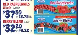 Restaurant Depot RED RASPBERRIES, Whole, BERRY BLEND offer