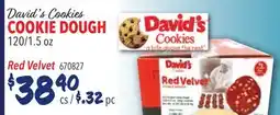 Restaurant Depot David's Cookies COOKIE DOUGH offer