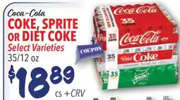 Restaurant Depot COKE, SPRITE OR DIET COKE offer