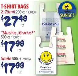 Restaurant Depot T-SHIRT BAGS offer