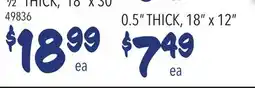 Restaurant Depot 0.5 THICK, 18 x 30 offer