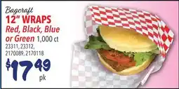 Restaurant Depot Bagcraft 12 WRAPS offer