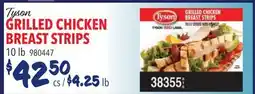 Restaurant Depot Tyson GRILLED CHICKEN BREAST STRIPS offer