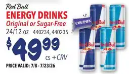 Restaurant Depot Red Bull ENERGY DRINKS offer