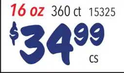 Restaurant Depot 16 oz 360 ct 15325 offer