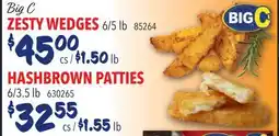 Restaurant Depot ZESTY WEDGES HASHBROWN PATTIES offer