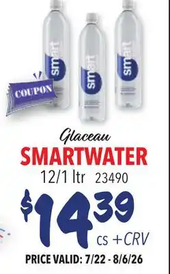 Restaurant Depot Glaceau SMARTWATER offer