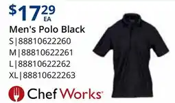 Restaurant Depot Men's Polo Black offer