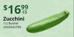 Restaurant Depot Zucchini offer