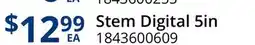Restaurant Depot Stem Digital 5in offer