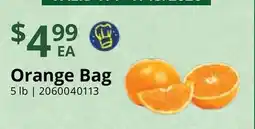Restaurant Depot Orange Bag offer