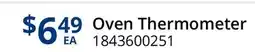 Restaurant Depot Oven Thermometer offer