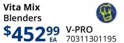 Restaurant Depot Vita Mix Blenders offer