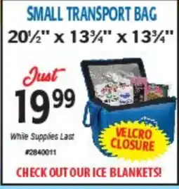 Restaurant Depot SMALL TRANSPORT BAG offer