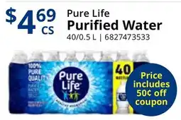 Restaurant Depot Pure Life Purified Water offer