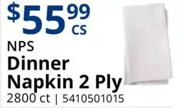 Restaurant Depot NPS Dinner Napkin 2 Ply offer